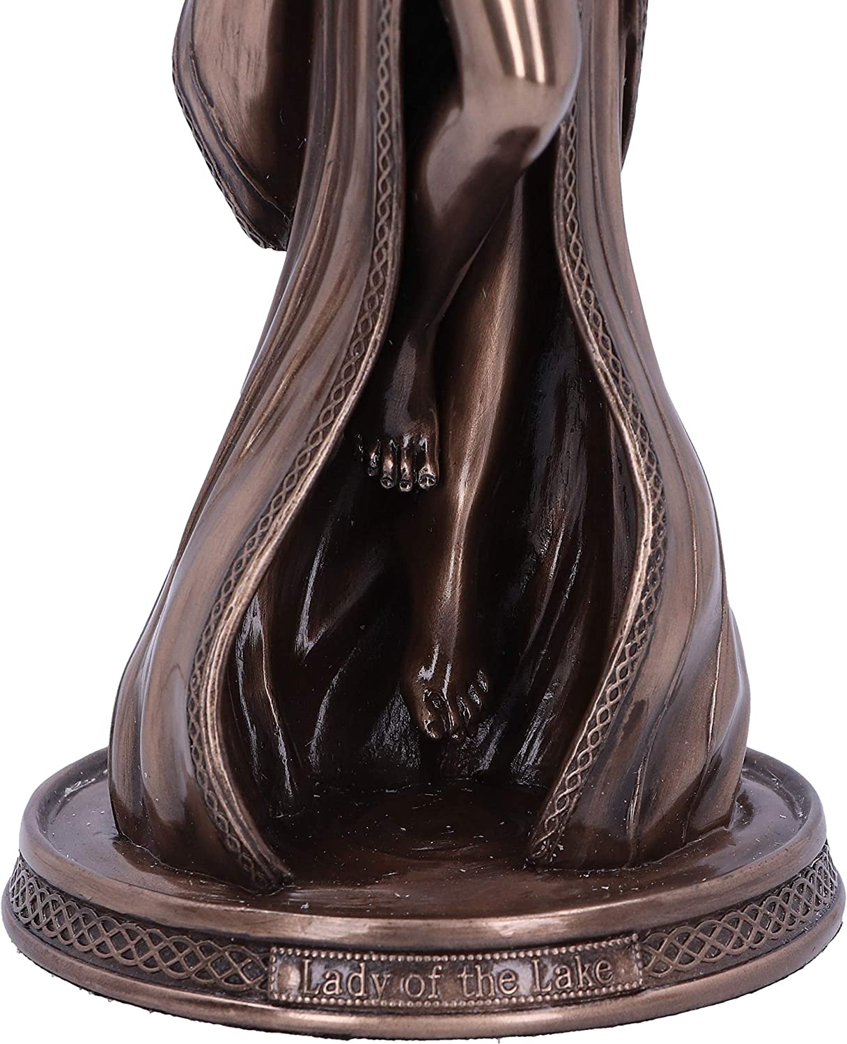 Nemesis Now James Ryman Lady of The Lake Fairytale Enchantress Figurine, 24cm, Bronze