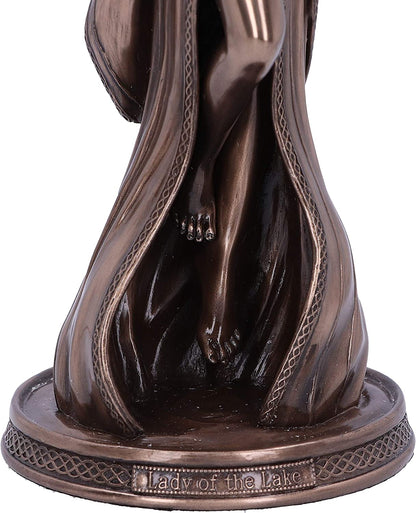 Nemesis Now James Ryman Lady of The Lake Fairytale Enchantress Figurine, 24cm, Bronze