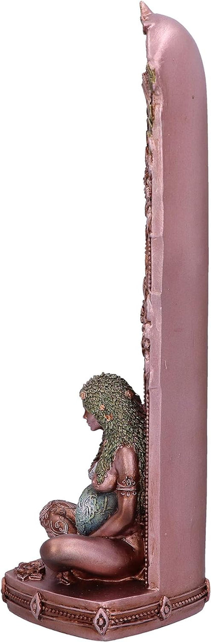 Nemesis Now Ethereal Mother Earth Gaia Art Statue Incense Burner,Green,24cm