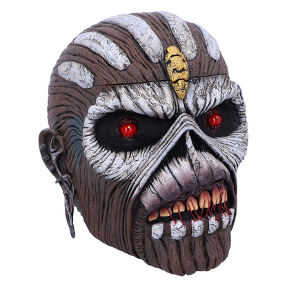 Nemesis Now Officially Licensed Iron Maiden The Book of Souls Eddie Head Box, Brown, 15cm