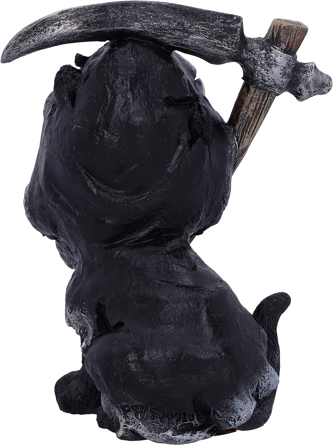 Nemesis Now Amara Grim Reaper Feline Cat Figurine, Black, 10.2cm