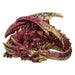 Nemesis Now Aaden Red and Golden Resting Dragon Figurine, 10.2cm, U5289S0