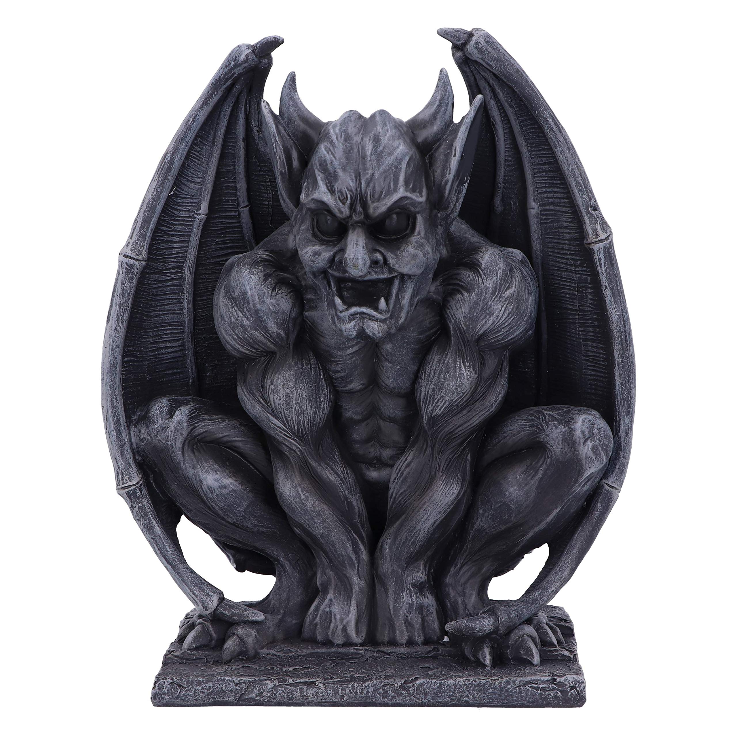 Nemesis Now Adalward Dark Black Grotesque Gargoyle Figurine, 26cm