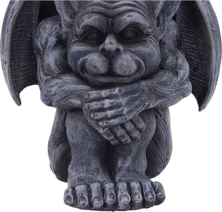 Nemesis Now Quasi Dark Black Grotesque Gargoyle Figurine, 12.5cm