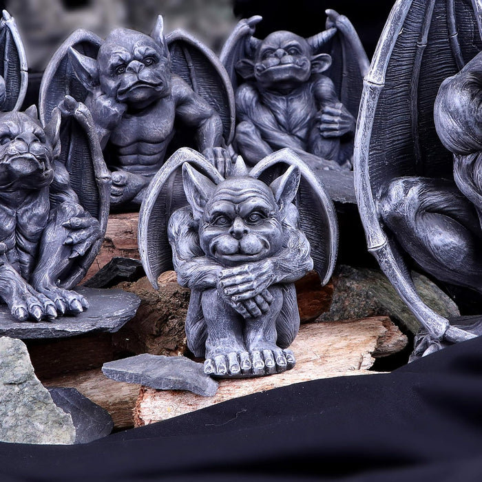 Nemesis Now Quasi Dark Black Grotesque Gargoyle Figurine, 12.5cm