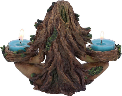 Balance Of Nature Female Tree Spirit Tealight Candle Holder