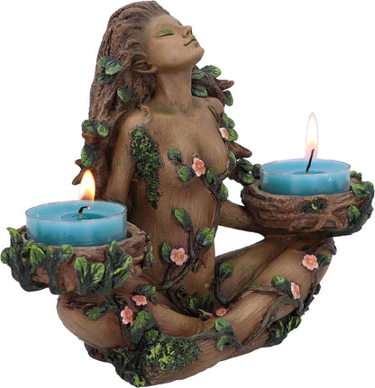 Balance Of Nature Female Tree Spirit Tealight Candle Holder