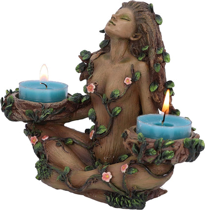 Balance Of Nature Female Tree Spirit Tealight Candle Holder