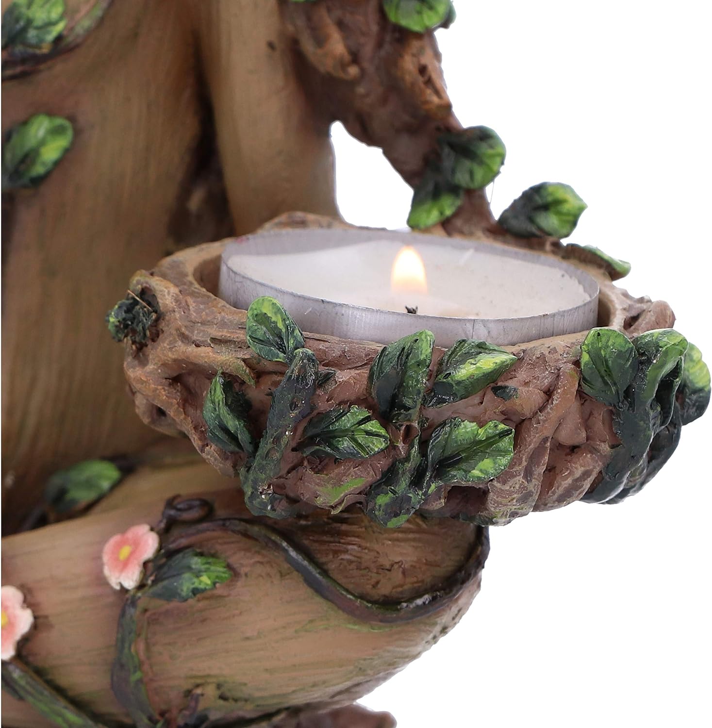 Balance Of Nature Female Tree Spirit Tealight Candle Holder