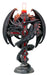 Nemesis Now Anne Stokes Gothic Guardian Dragon Cross Candle Holder 26.5cm, Black