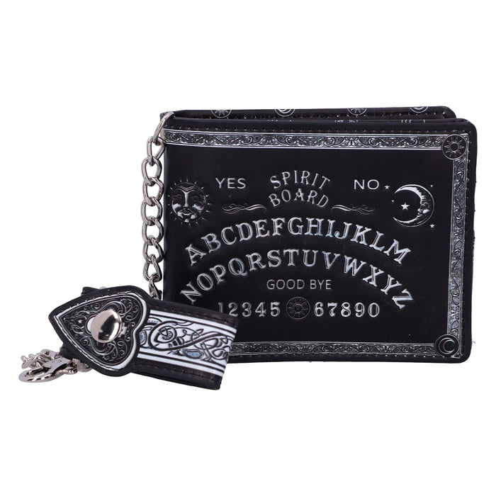 Nemesis Now Spirit Board Embossed Purse Ouija Wallet Black 18.5cm