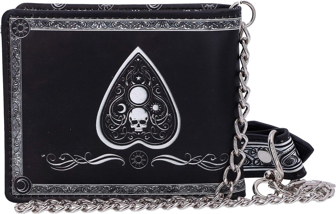 Nemesis Now Spirit Board Embossed Purse Ouija Wallet Black 18.5cm