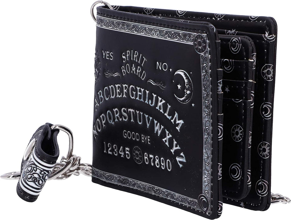 Nemesis Now Spirit Board Embossed Purse Ouija Wallet Black 18.5cm