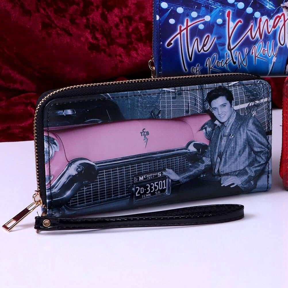 Nemesis Now Elvis Pink Cadillac Womens Purse,19cm