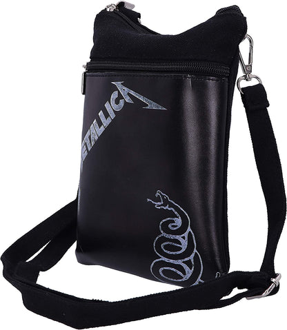 Nemesis Now Officially Licensed Metallica The Black Album Shoulder Bag, Stone, 23cm