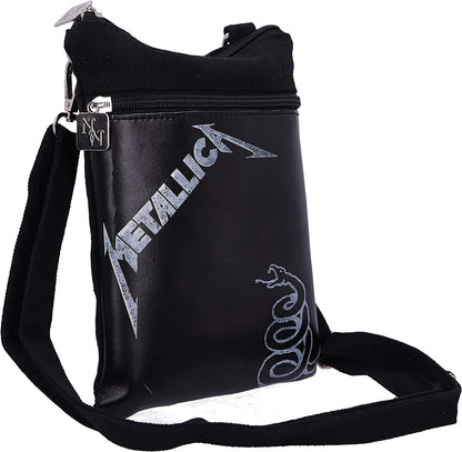 Nemesis Now Officially Licensed Metallica The Black Album Shoulder Bag, Stone, 23cm