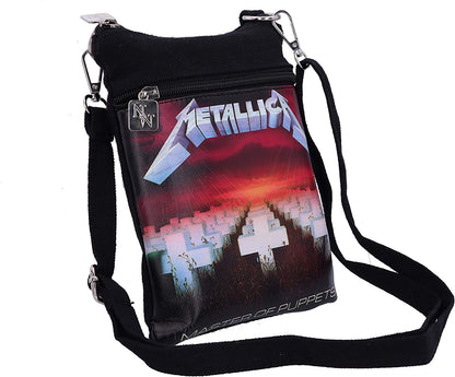 Nemesis Now Officially Licensed Metallica Master of Puppets Shoulder Bag, Metal, Black, 23cm