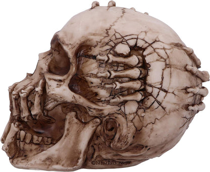 Nemesis Now Adorno Licencia Oficial de James Ryman, Resina, Calavera esquelet, 20 cm