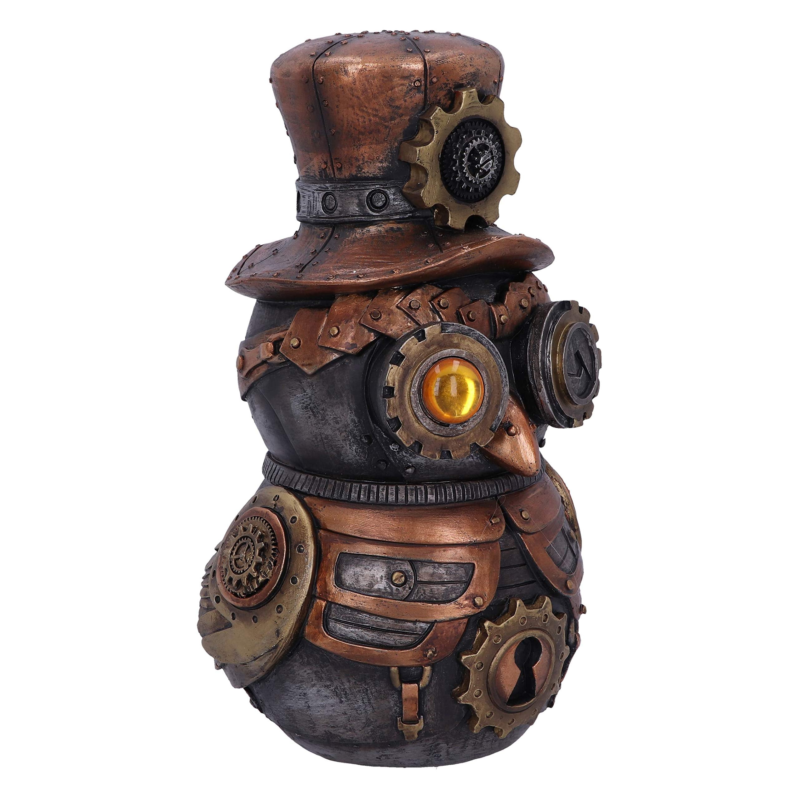 Nemesis Now Figura Steampunk, Bronce Resina, marrón, 22.7cm