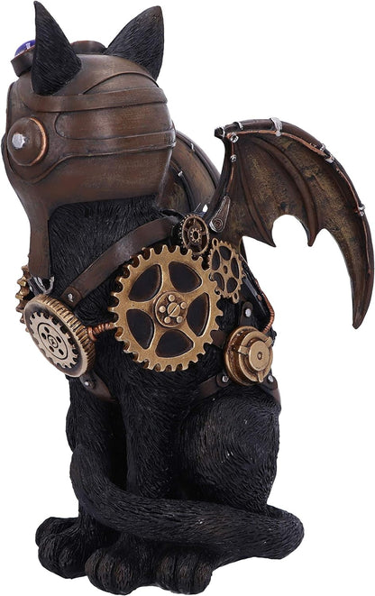 Nemesis Now Statuetta Steampunk, Resina, Nero, 22.7cm