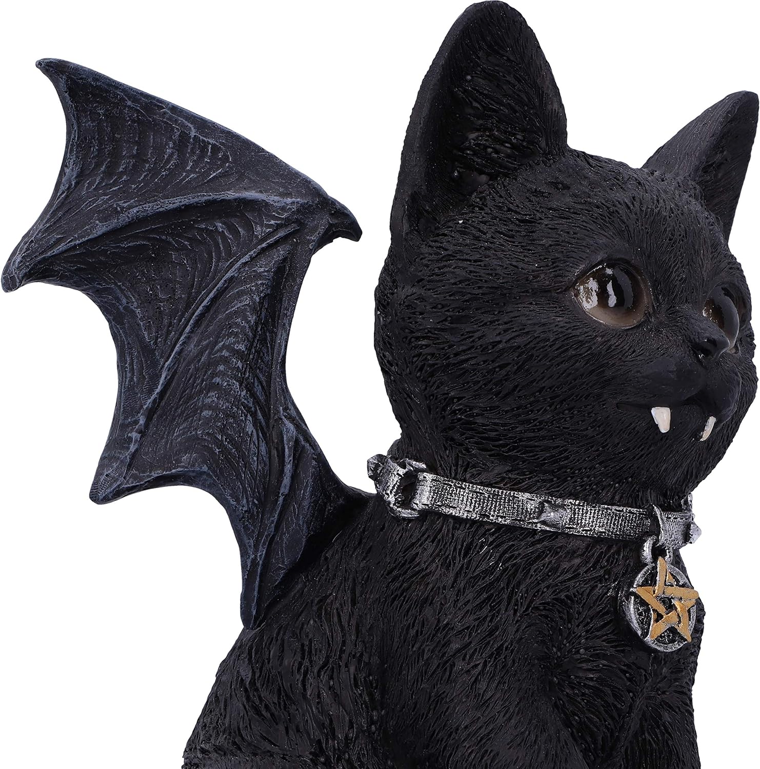 Nemesis Now Figura de Gato Coven Keepers, Resina, Negro, 16 cm