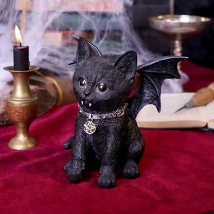 Nemesis Now Figura de Gato Coven Keepers, Resina, Negro, 16 cm