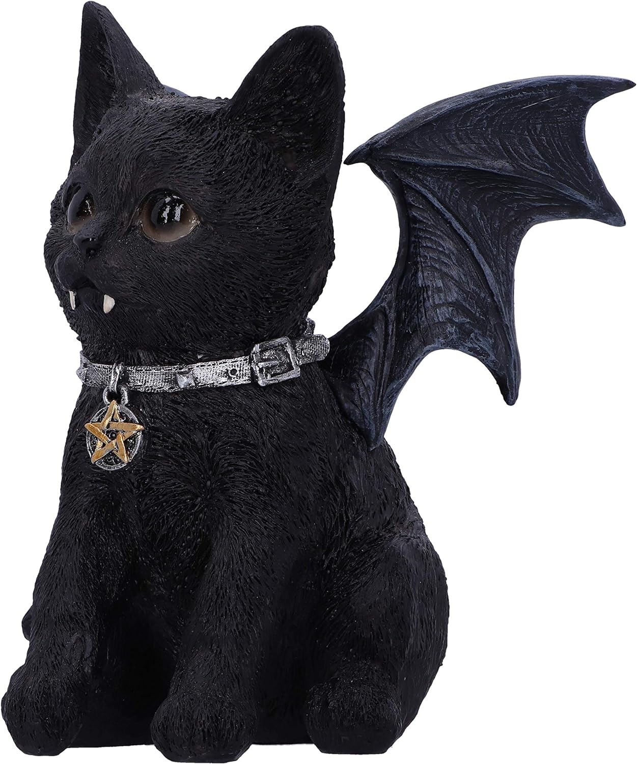 Nemesis Now Figura de Gato Coven Keepers, Resina, Negro, 16 cm