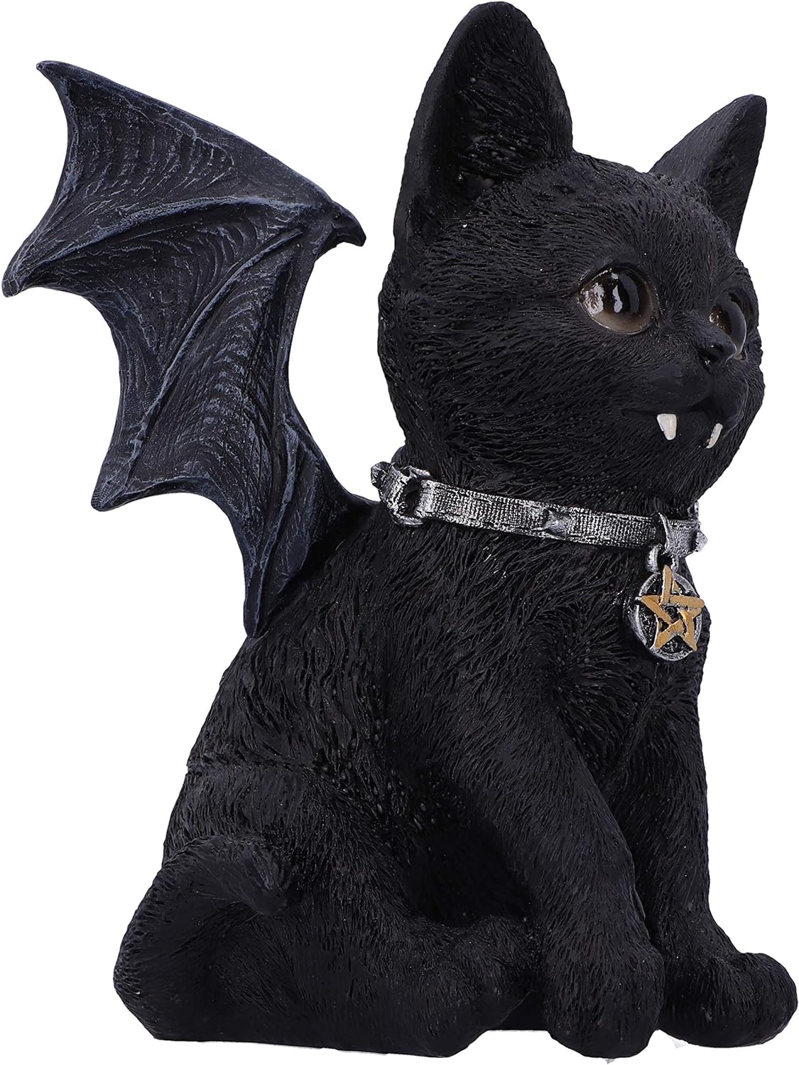 Nemesis Now Figura de Gato Coven Keepers, Resina, Negro, 16 cm