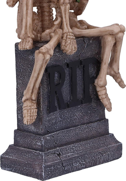 Nemesis Now True Love Never Dies Skeleton Lovers Wedding Figurine, Grey, 17cm U5451T1