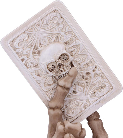 Nemesis Now Ace Up Your Sleeve Skeletal Hand Figurine, 18.4cm