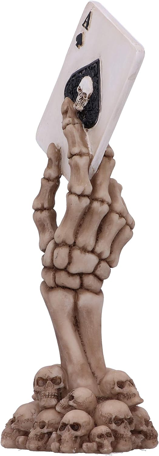 Nemesis Now Ace Up Your Sleeve Skeletal Hand Figurine, 18.4cm