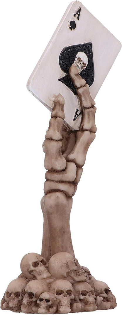 Nemesis Now Ace Up Your Sleeve Skeletal Hand Figurine, 18.4cm