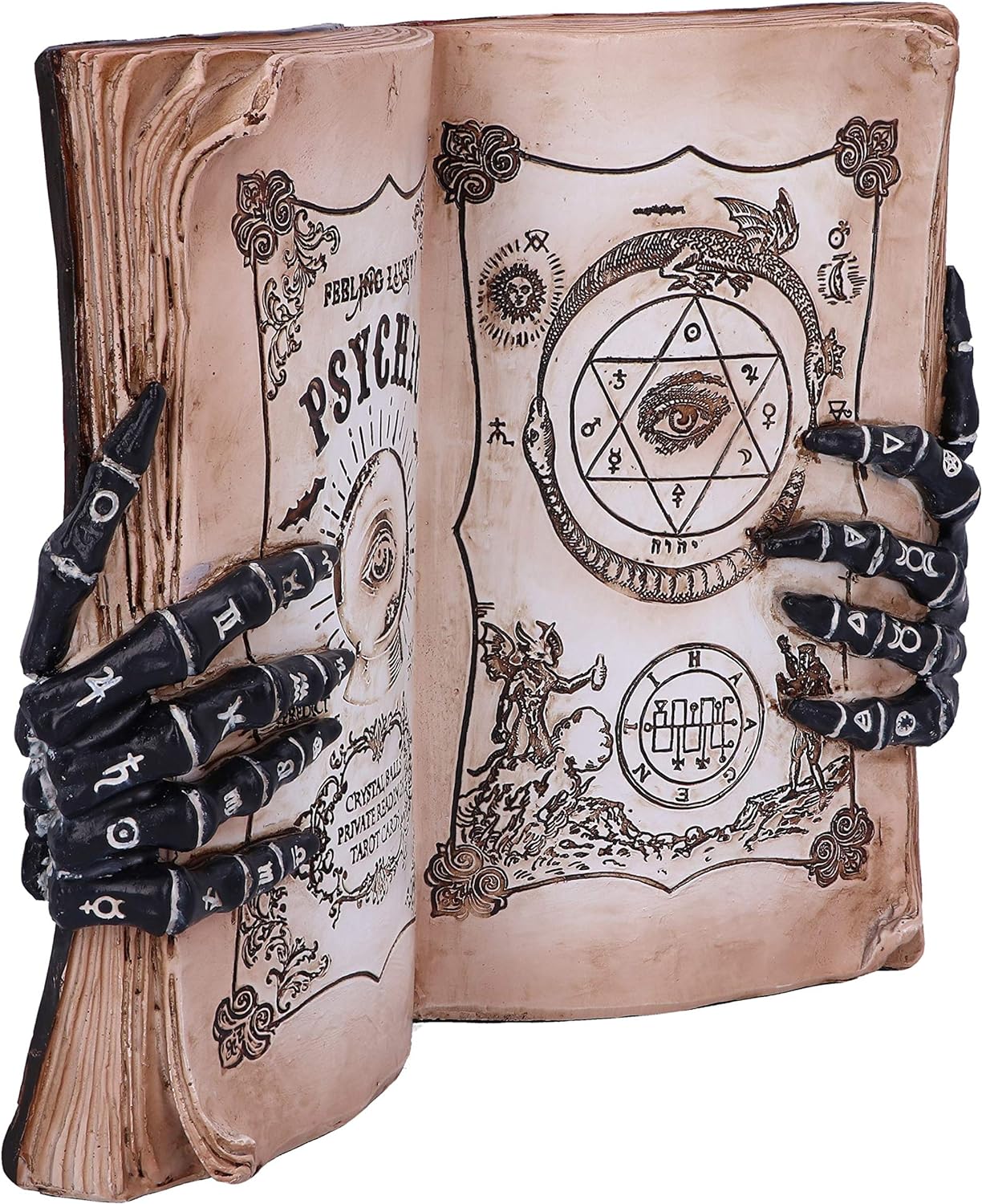 Nemesis Now Psychic Compendium Palmists Grimoire Figurine