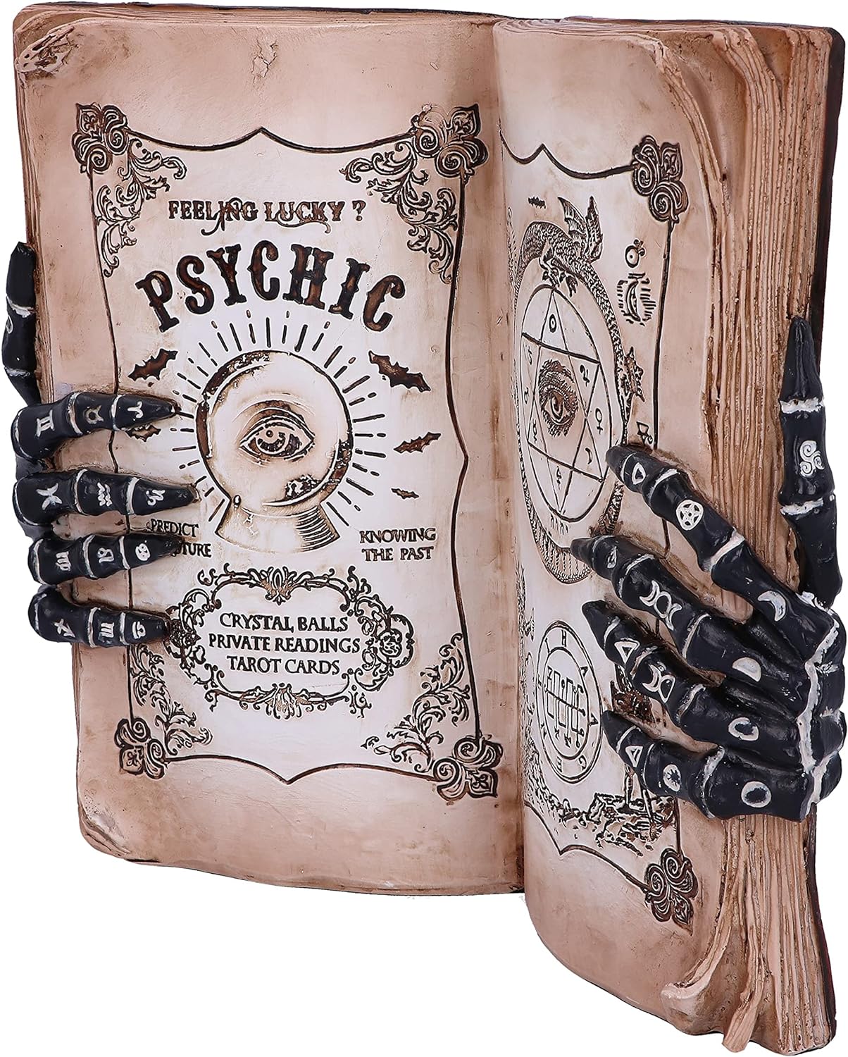 Nemesis Now Psychic Compendium Palmists Grimoire Figurine