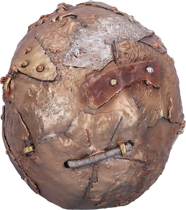 Nemesis Now Scrapped Skull Steampunk Skeleton Figurine, Bronze, 19cm