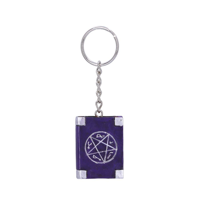 Pack Of 12 Witches Grimoire Book Of Spells Keyrings