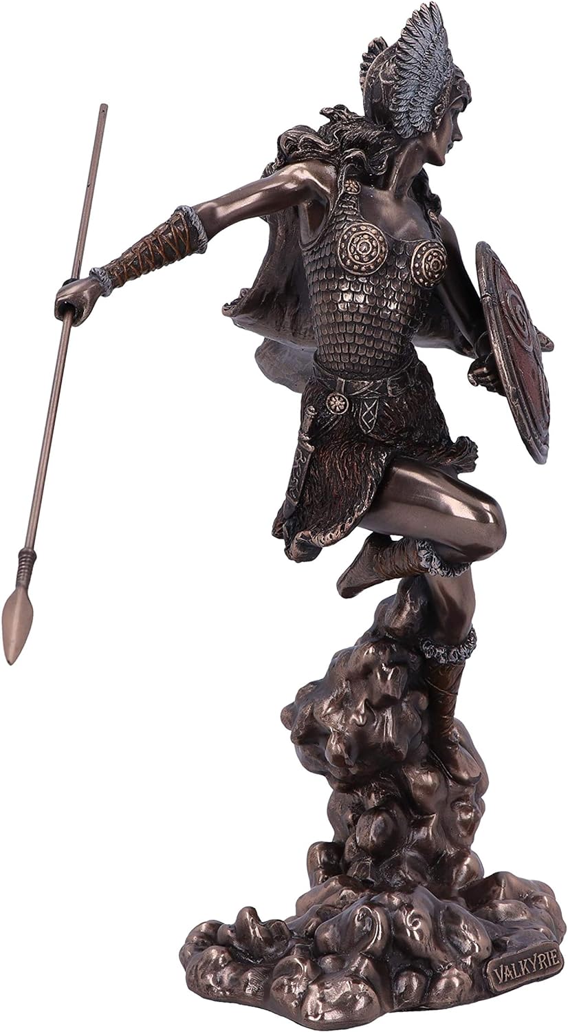 Nemesis Now Bronze Valkyrie's Flight Norse Valkyrie Warrior Female Figurine