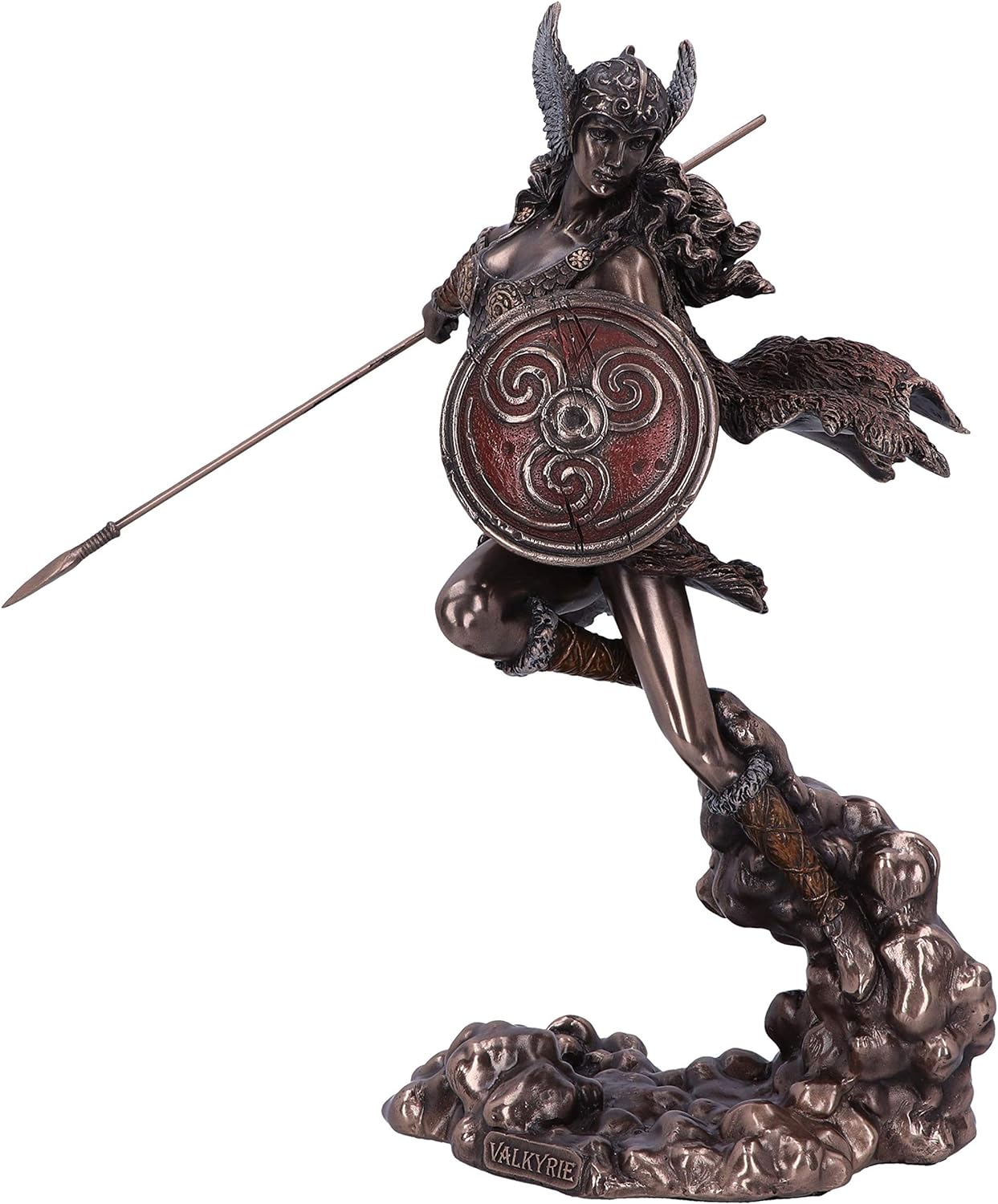 Nemesis Now Bronze Valkyrie's Flight Norse Valkyrie Warrior Female Figurine