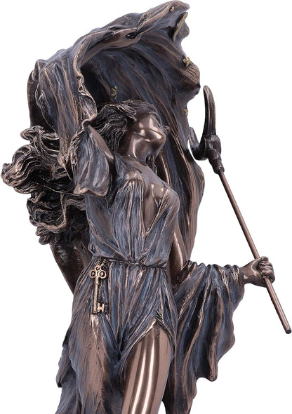 Nemesis Now Bronze Nyx Greek Goddess of the Night Starry Sky Figurine,27.5cm