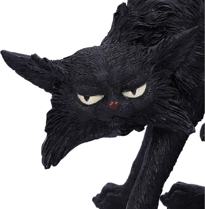 Nemesis Now Small Black Cat Witches Familiar Figure Spite 23.5cm 23.5cm Black