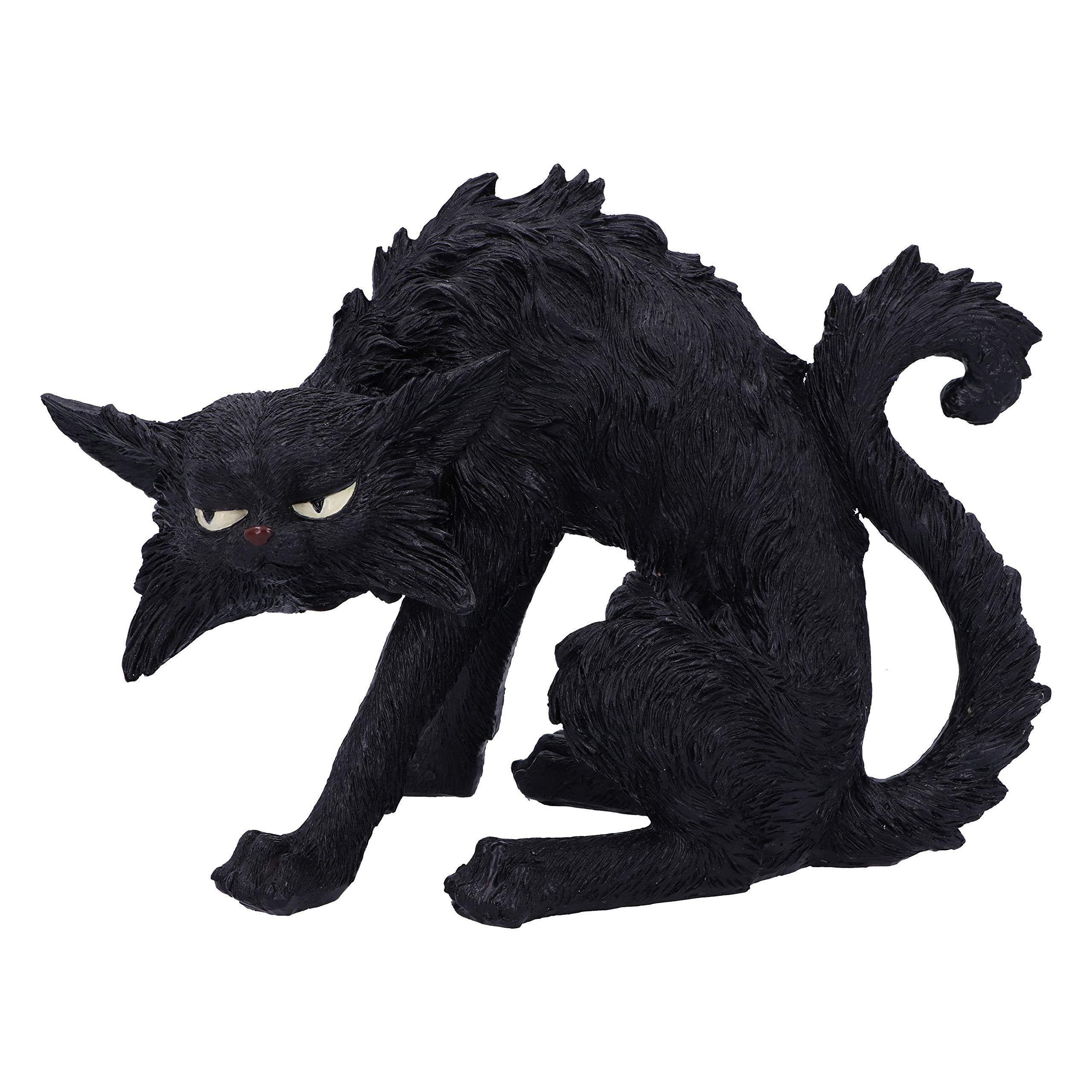 Nemesis Now Small Black Cat Witches Familiar Figure Spite 23.5cm 23.5cm Black