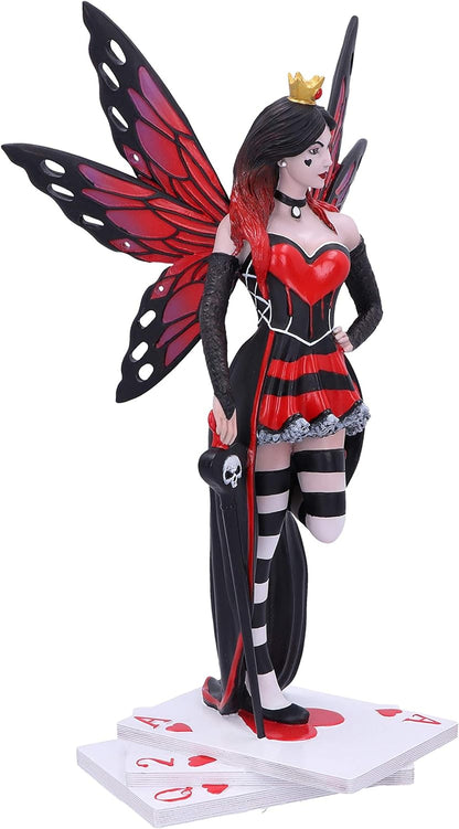 Nemesis Now Queen of Hearts Figurine, Red, 26cm
