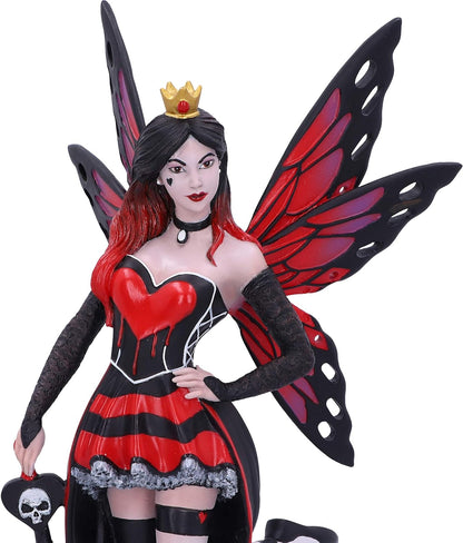 Nemesis Now Queen of Hearts Figurine, Red, 26cm