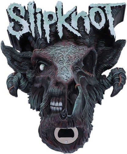 Nemesis Now Officially Licensed Slipknot Infected Goat Logo Wall Mounted Bottle Opener,Black,30cm