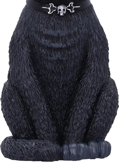 Nemesis Now Cult Cuties Pawzuph Hanging Ornament 10cm, Resin, Black, Scarily Adorable Horned Cat Hanging Ornament, Horned Cat, Cast in the Finest Resin, Expertly Hand-Painted
