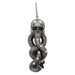 Nemesis Now Producto Oficial de Harry Potter Dark Mark Voldemort Colgante Festivo, Plata, 9,5 cm