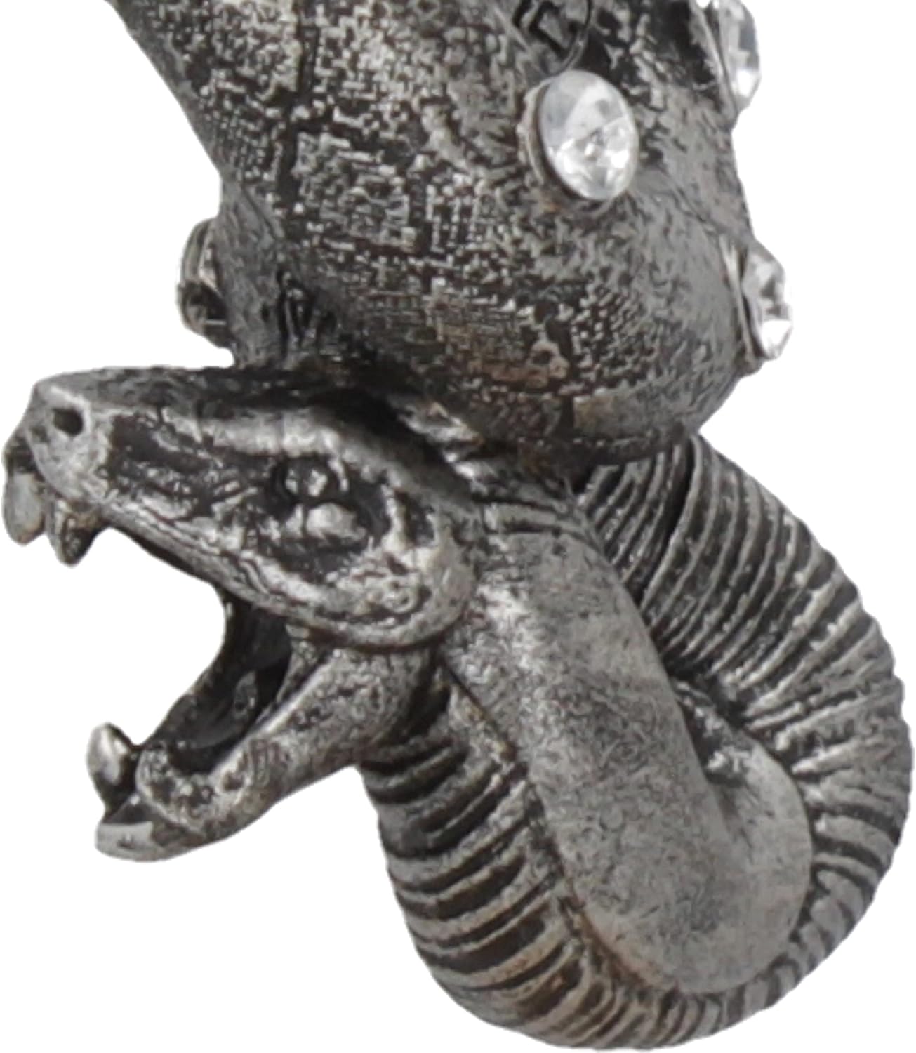 Nemesis Now Producto Oficial de Harry Potter Dark Mark Voldemort Colgante Festivo, Plata, 9,5 cm