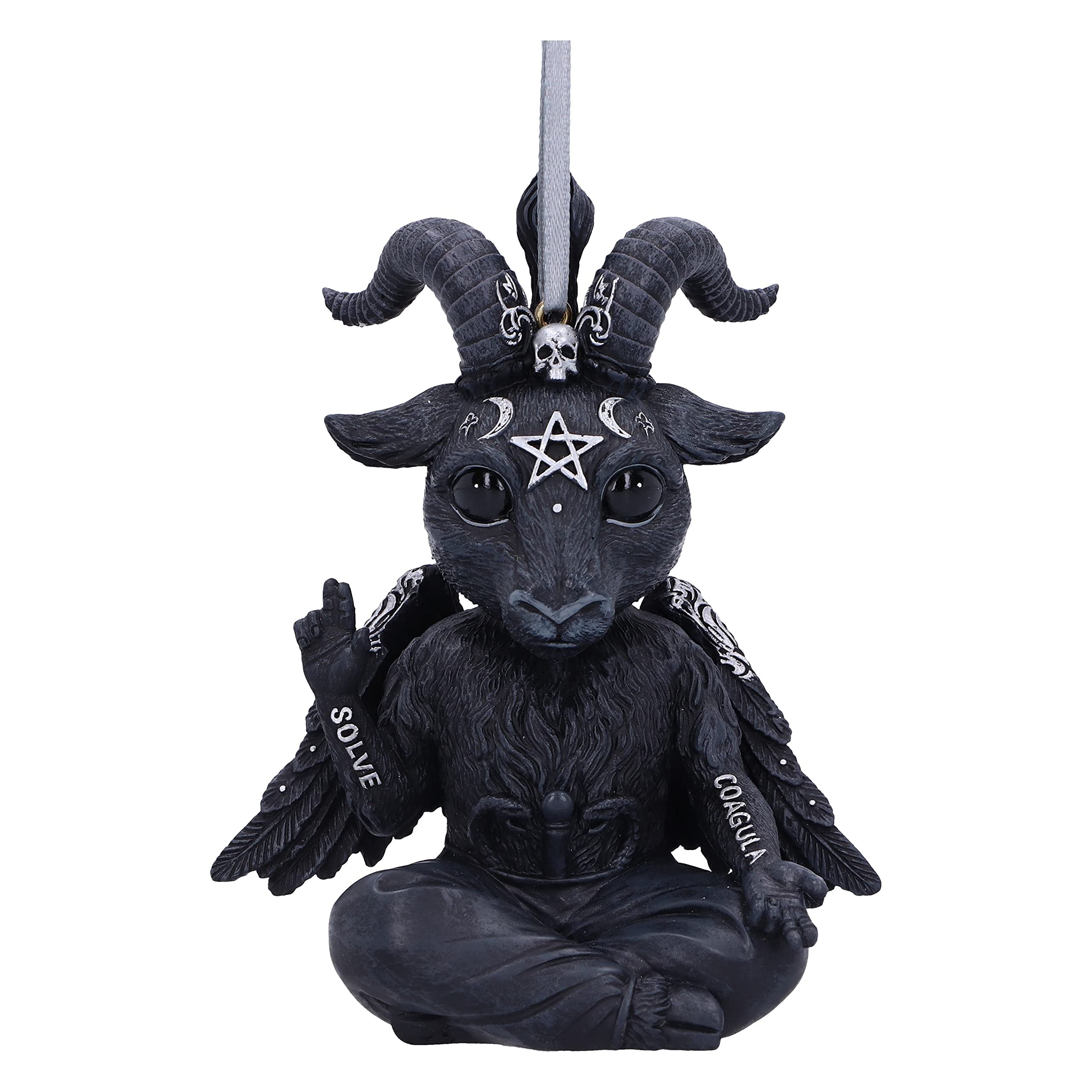 Nemesis Now Cult Cuties Baphoboo Hanging Ornament, Black, 11cm, Birthday