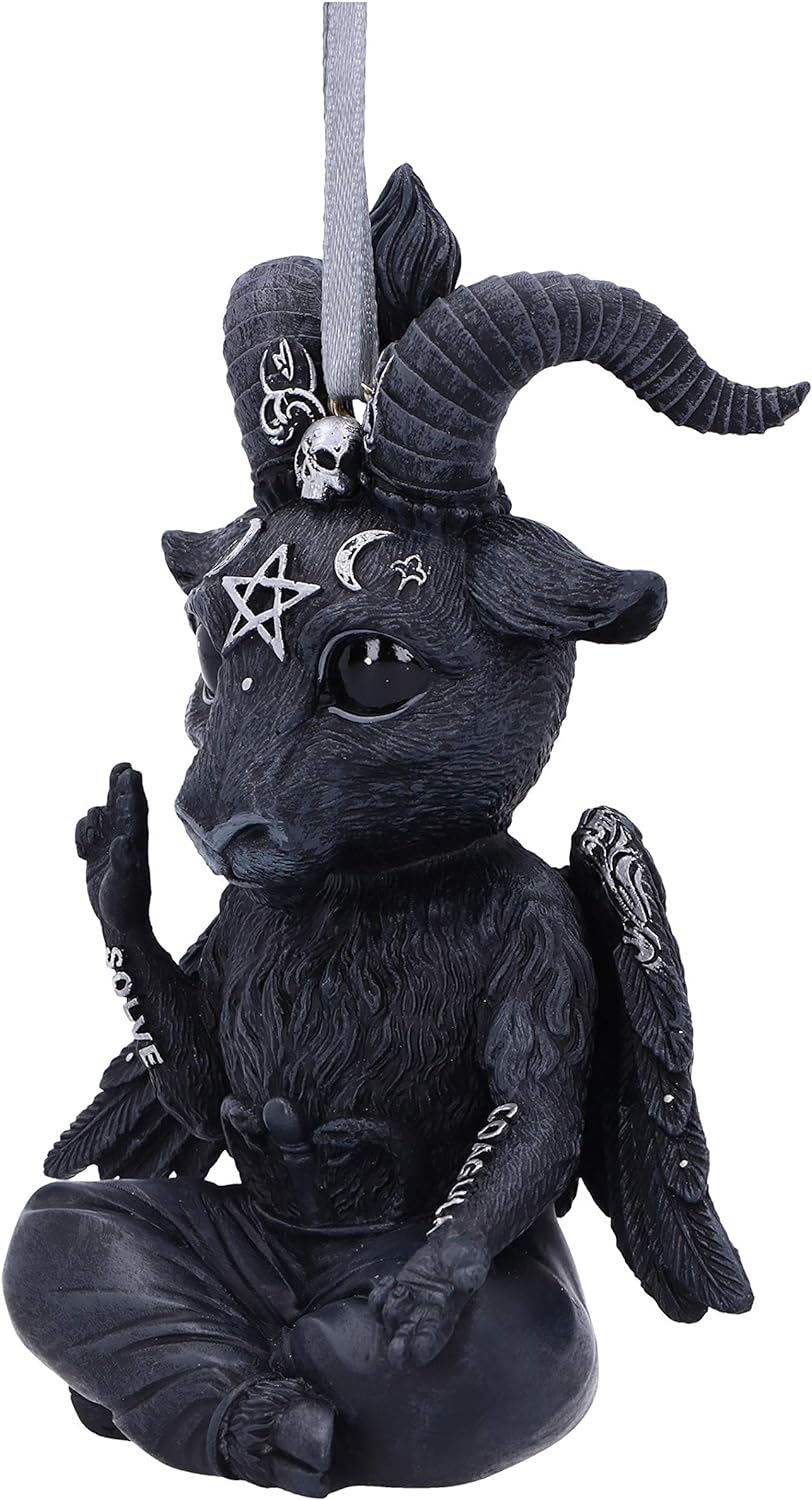 Nemesis Now Cult Cuties Baphoboo Hanging Ornament, Black, 11cm, Birthday