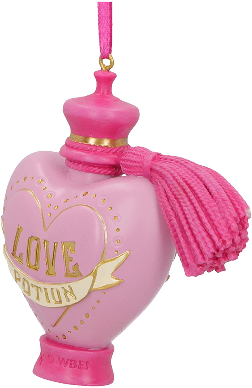 Nemesis Now Harry Potter Love Potion - Adorno Decorativo Decorativo para Colgar (9 cm), Color Rosa (B5624T1)